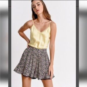 Molly Bracken floral flare shorts